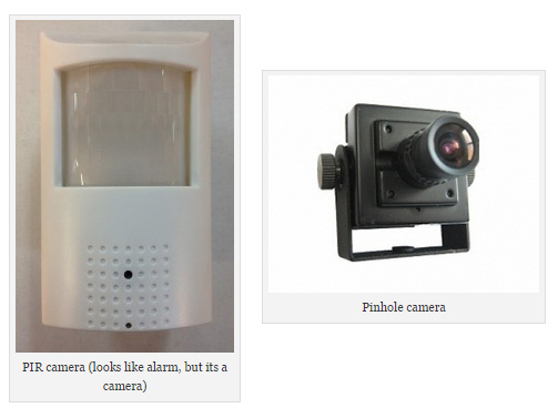 discreet home security cameras